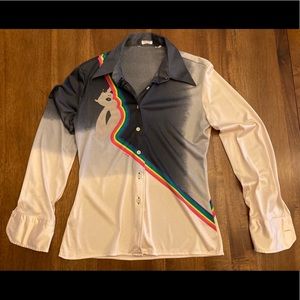 Vintage Nik Nik Italian 70s shirt